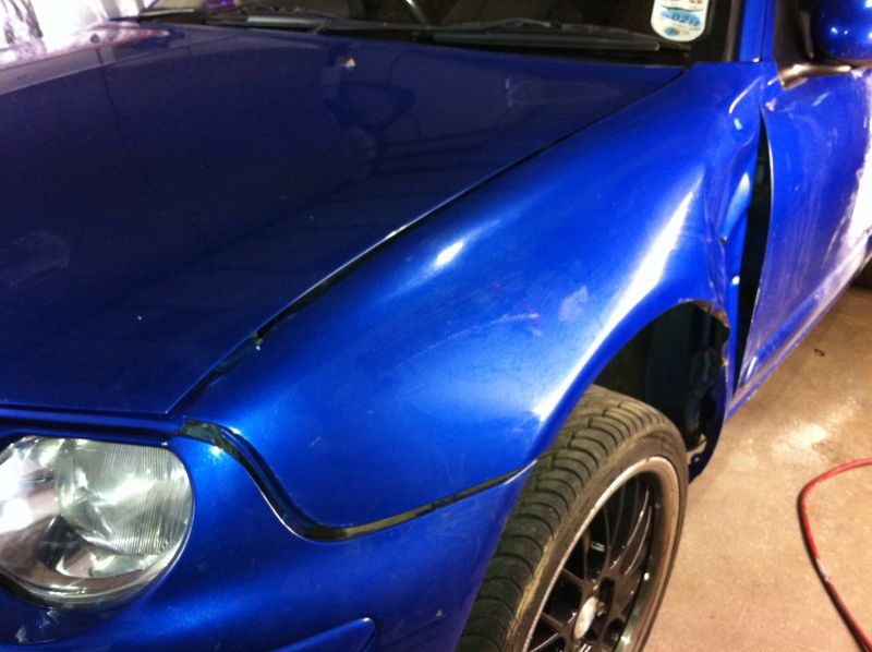 VW Golf Mk 5 body wprk repairs